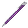 Custom Violet Cosmo pen graceful lavender finish with silver accents