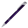 Engraved Dark Violet Cosmo pen deep purple royal finish with logo