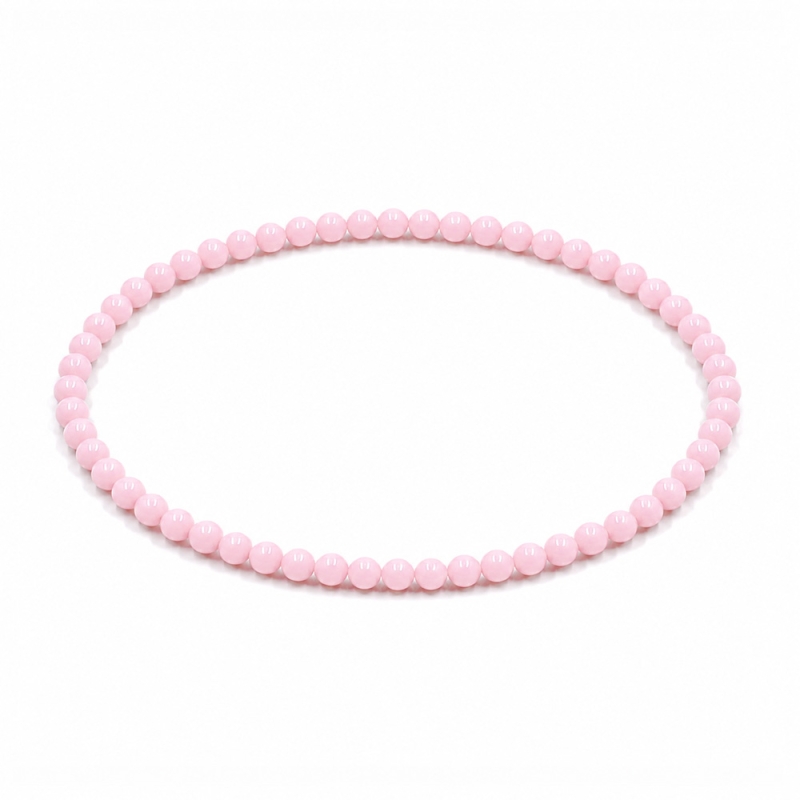 Baby Pink Beaded Bracelets 409