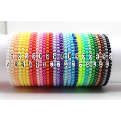 Pink Beaded Bracelets 410
