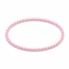 Handcrafted 4mm Baby Pink Pearl beaded bracelet