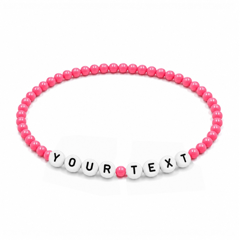 Watermelon 4mm Personalised Bracelets 407