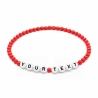 Coral 4mm Personalised Bracelets 408