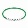 Green 4mm Personalised Bracelets 425