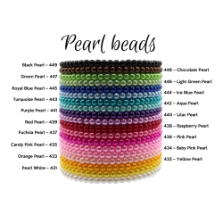 Black Pearl 4mm Personalised Bracelets 449