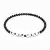 Black Pearl 4mm Personalised Bracelets 449
