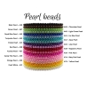 Turquoise Pearl 4mm Beaded Bracelets 443