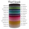 Peach Pearl 6mm Beaded Bracelets 649