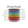 Magenta Matte 6mm Personalised Bracelet 603
