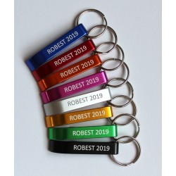 Key ring 111 blue (bottle opener)