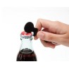Key ring 102 black (bottle opener)