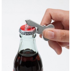 Key ring 107 blue (bottle opener)