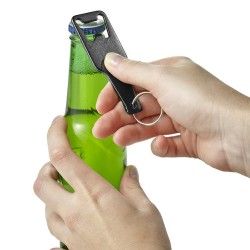 Key ring 156 blue (bottle opener)