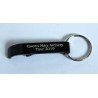 Key ring 110 black (bottle opener)