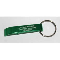 Key ring 134 green (bottle opener)