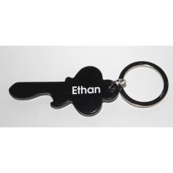 Key ring 106 black (bottle opener)