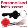 Key ring 106 black (bottle opener)