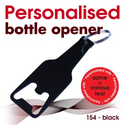 Key ring 154 black (bottle...