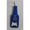 Key ring 156 blue (bottle opener)