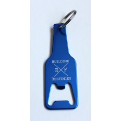 Key ring 156 blue (bottle opener)