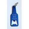 Key ring 156 blue (bottle opener)