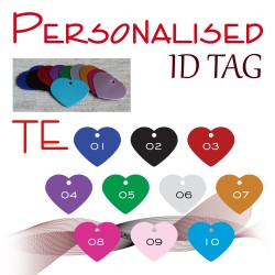 Heart ID tag