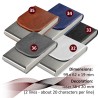 Business card holder 35 brown