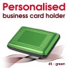 Business card holder 45 green