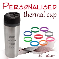 Travel mug 30 silver