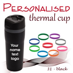 Travel mug 31 black