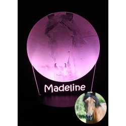 LED 00 your photo round