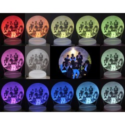 LED 00 your photo round