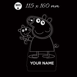 LED 202A your name
