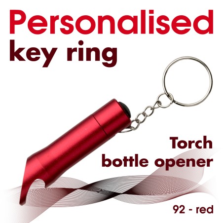 Torch Key ring 092 - red