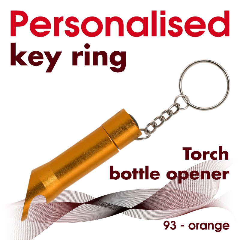 Torch Key ring 093 - orange