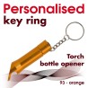 Torch Key ring 093 - orange