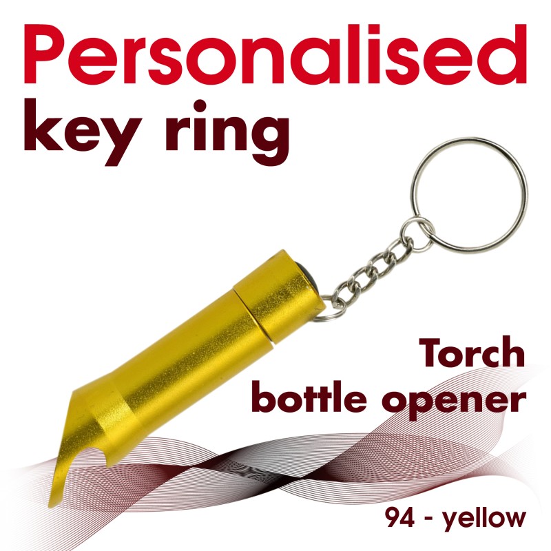 Torch Key ring 094 - yellow