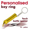 Torch Key ring 094 - yellow