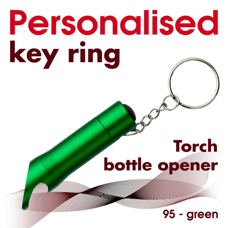 Torch Key ring 095 - green