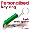 Torch Key ring 095 - green