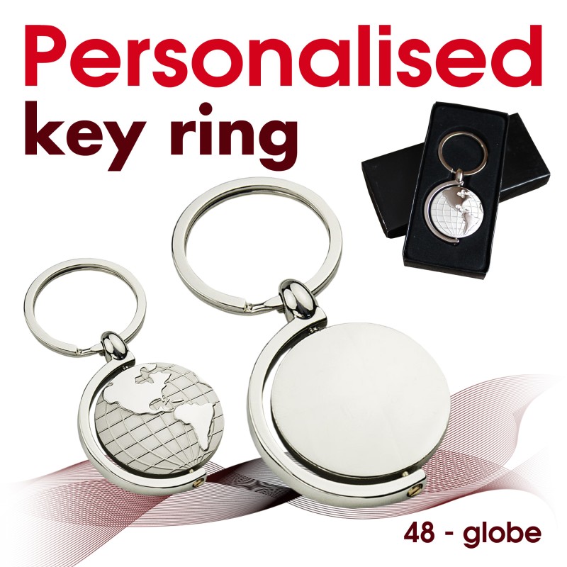 Key ring 048 - globe
