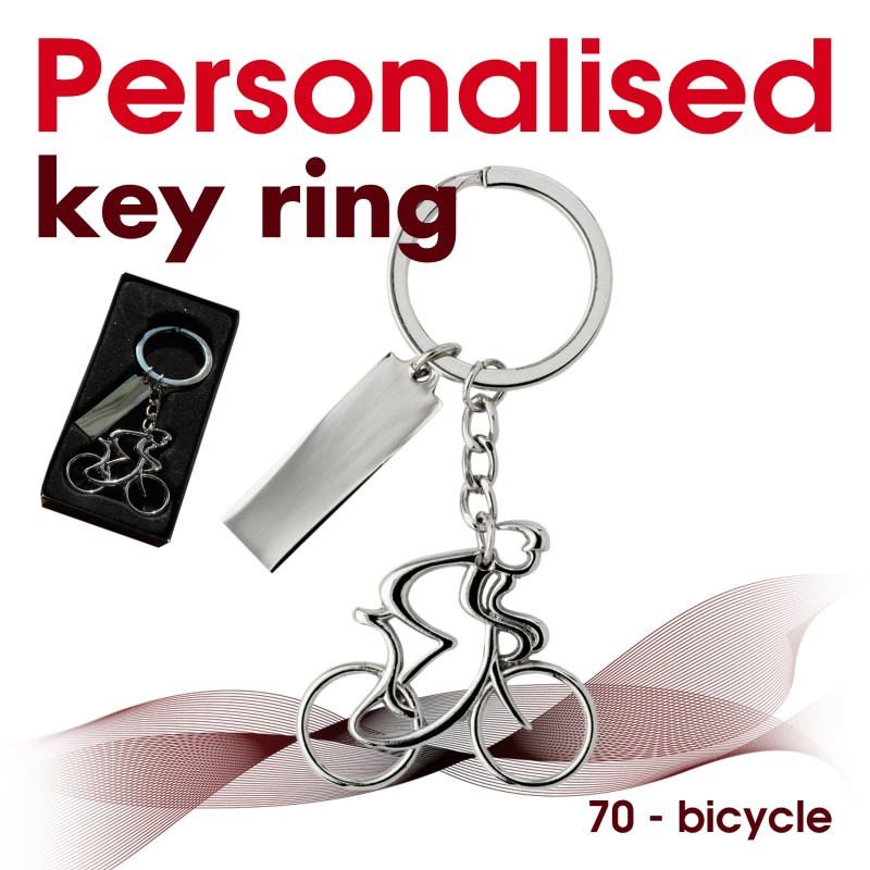 Key ring 070 - bicycle
