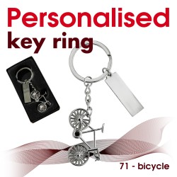 Key ring 071 - bicycle