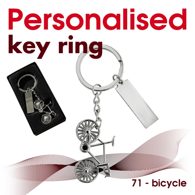 Key ring 071 - bicycle