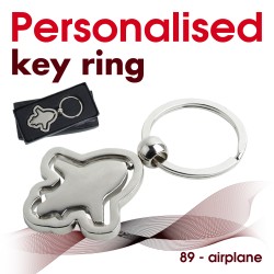 Key ring 089 - spinning jet...