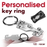Key ring 122 - racing car