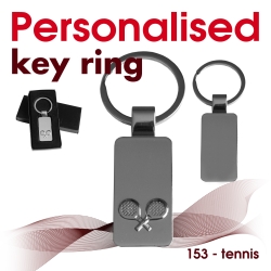 Key ring 153 - rackets