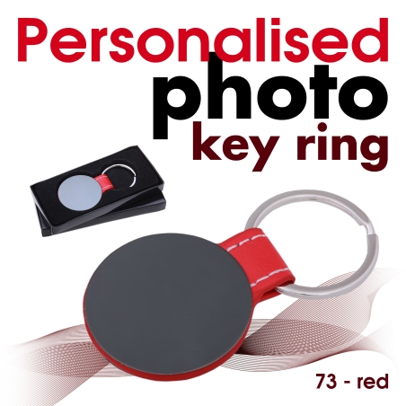 Key ring 073 - red circle