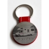 Key ring 073 - red circle