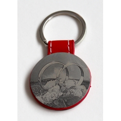 Key ring 073 - red circle